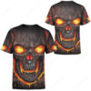 Lava Skull 3D T-Shirt