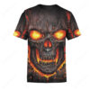 Lava Skull 3D T-Shirt