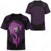 Mandala Purple Dragon 3D T-Shirt