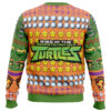 Michelangelo Rise of the Teenage Mutant Ninja Turtles Ugly Christmas Sweater