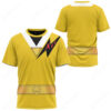 Mighty Morphin Alien Rangers Yellow Aquitar Ranger T-Shirt