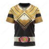 Mighty Morphin Black T-shirt ,Power Rangers T-shirt