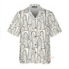 Men's Hawaiian Shirts Halloween Ghost Print Short Sleeve Shirt