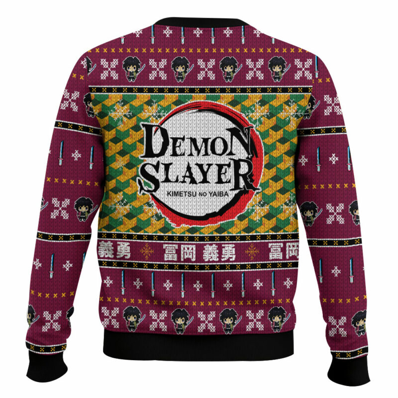 Giyu Tomioka Demon Slayer Ugly Christmas Sweater