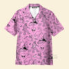 Bigfoot Alien Pink - For Men And Women - Hawaiian Shirt