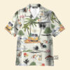 Corgi Hawaii Beach - Hawaiian Shirt