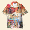 Samurai Cat Funny Art Japanese - Hawaiian Shirt