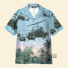 US Army Bell UH-1 Huey - Hawaiian Shirt