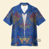 Elvis EAGLE Blue - Costume Cosplay Hawaiian Shirt ELHS30