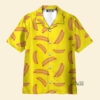 Hot Dog On Yellow - Hawaiian Shirt