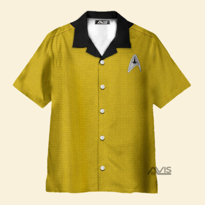 Star Trek Into Darkness Gold Cool Costume Cosplay - Hawaiian Shirt