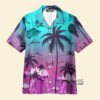 Spaceship Star Wars Coconut Trees - Hawaiian Shirt