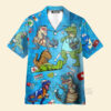 Dinosaur The Nice Nurse Is On Vacation - Hawaiian Shirt