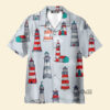 Lighthouse Cartoon Pattern - Hawaiian Shirt