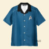 Star Trek Into Darkness Blue Cool Costume Cosplay - Hawaiian Shirt