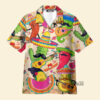 Mexican Cactus Chili Pepper Pattern - Hawaiian Shirt