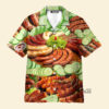 Food Life Is Better With Hot Dog Salad - Gift For Food Lovers - Hawaiian Shirt