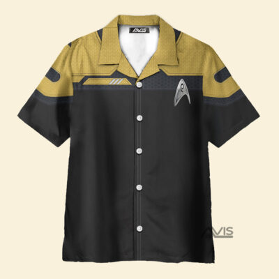 Star Trek Standard Duty Uniform Operations Division Cool Cosplay Costume - Hawaiian Shirt