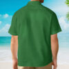 St. Patrick's Day Green Hat Skull Stripe - Hawaiian Shirt