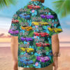 Corvette Car Colorful Tropical - Gift For Corvette Car Lovers - Hawaiian Shirts