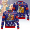 Lady and The Tramp Spaghetti Ugly Sweater