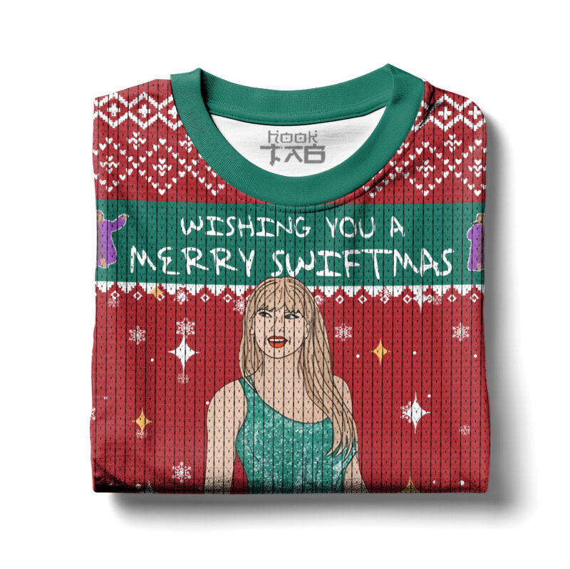 Merry Swiftmas Custom Ugly Sweater