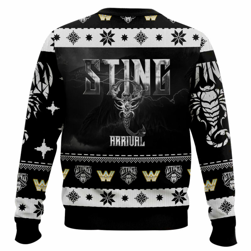 The Icon Sting WWE Christmas Ugly Sweater