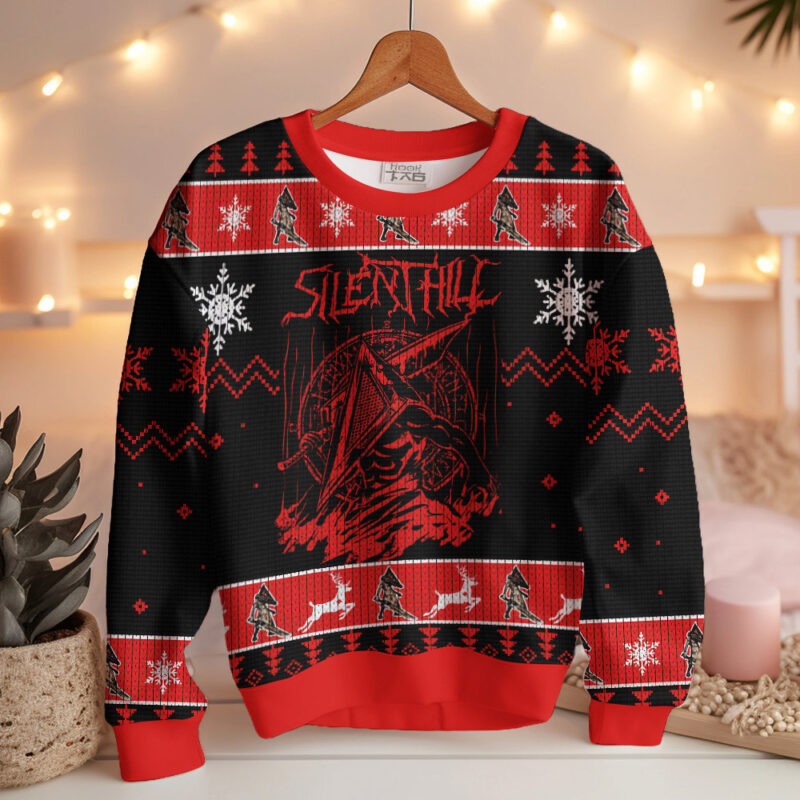 Pyramid Head - Silent Hill Ugly Sweater