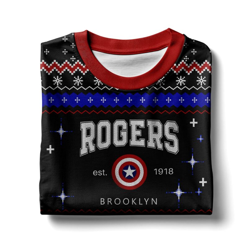 Steve Rogers Captain America Marvel Ugly Sweater