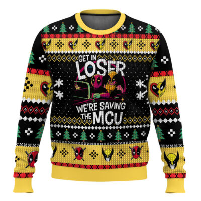 Get in Loser Deadpool Wolverine Ugly Sweater