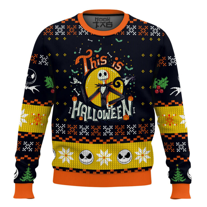 Jack Skellington Ugly Sweater