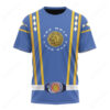 MMPR Ninjetti Upgrade Version Blue Wolf T-Shirt