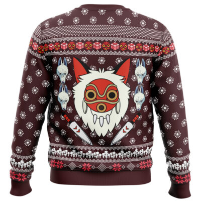 Princess Mononoke Ugly Christmas Sweater