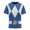 Mighty Morphin Blue T-shirt ,Power Rangers T-shirt