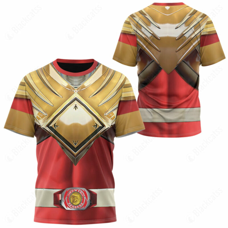 Mighty Morphin Red T-shirt ,Power Rangers T-shirt