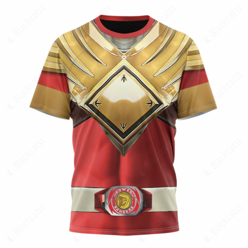 Mighty Morphin Red T-shirt ,Power Rangers T-shirt