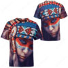 Native American Girl 3D T-Shirt