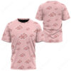 Pink Akatsuki Pattern T-Shirt