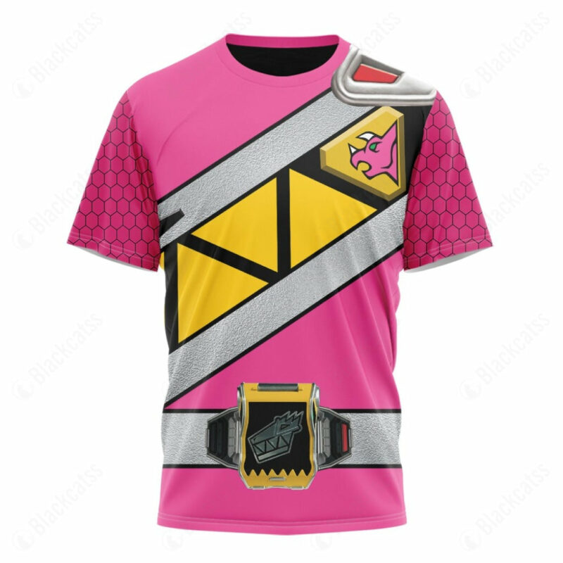 Pink Dino Charge T-shirt ,Power Rangers T-shirt