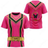 Pink Power Rangers Mystic Force T-shirt ,Power Rangers T-shirt