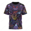 Ghost T-shirt, Pokemon T-Shirt