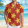 Chip n Dale Men's Short Sleeve Button Up Hawaiian Shirt