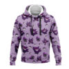 Gengar Pattern Pokemon Hoodie