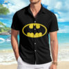 Batman DC Comics Men's Short Sleeve Button Up Hawaiian Shirt