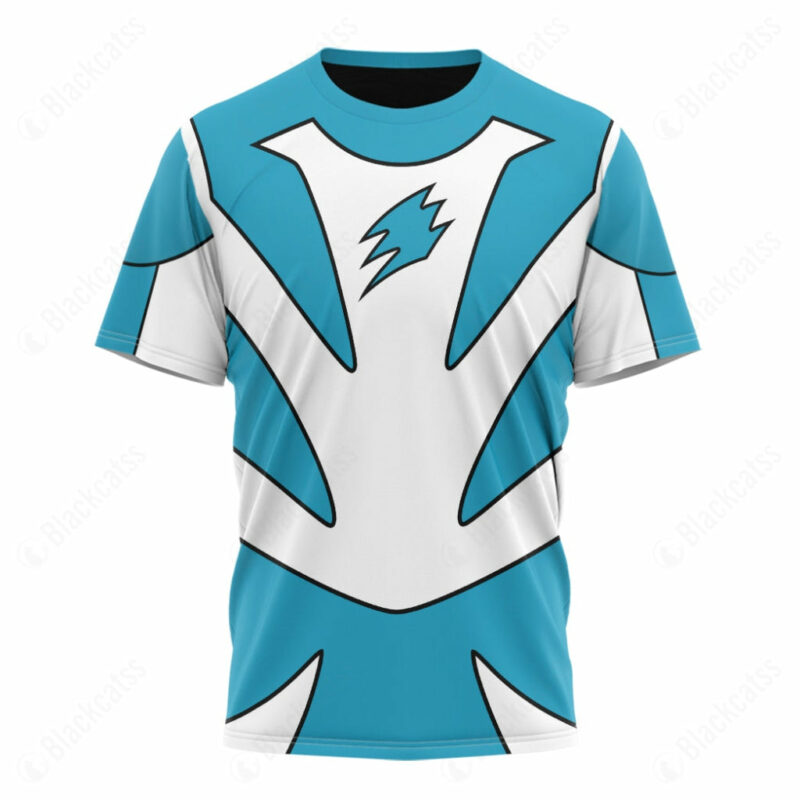 Power Rangers Jungle Fury Spirit Ranger Shark Ranger T-shirt, Power Rangers T-shirt