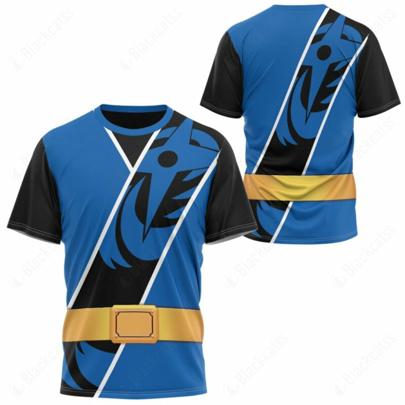 Power Rangers Ninja Steel Blue Ranger T-shirt, Power Rangers T-shirt