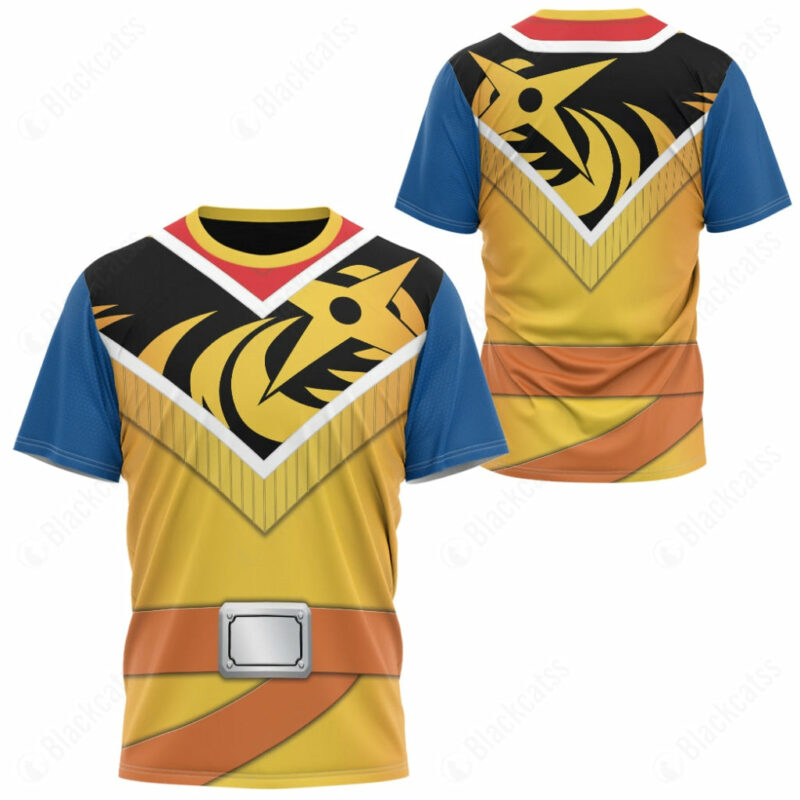 Power Rangers Ninja Steel Gold Ranger T-shirt, Power Rangers T-shirt