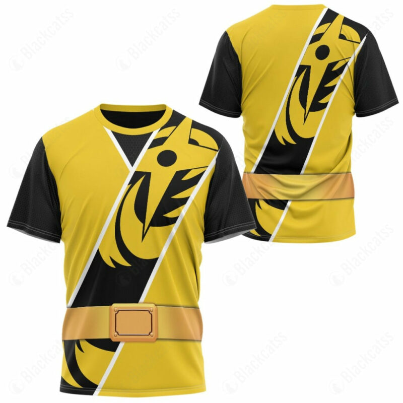 Power Rangers Ninja Steel Yellow Ranger T-shirt, Power Rangers T-shirt