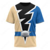 Power Rangers Dino Fury Gold Ranger T-shirt ,Power Rangers T-shirt