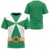 Power Rangers Lightspeed Rescue Green Ranger T-shirt ,Power Rangers T-shirt